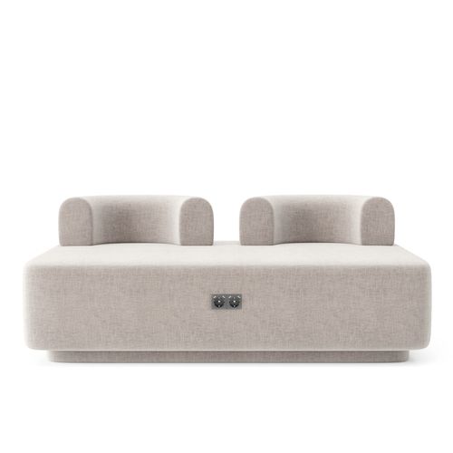 Диван с розеткой Plump